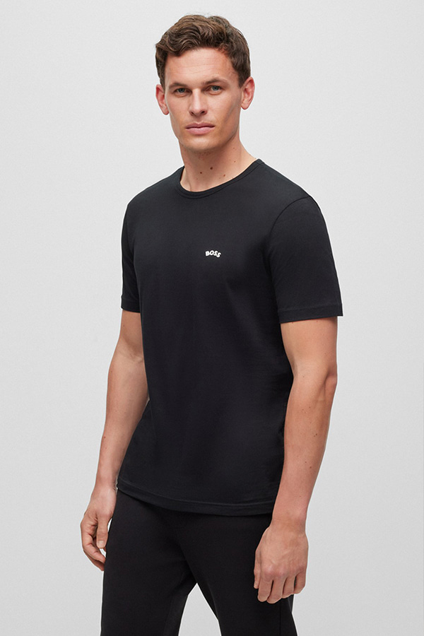 T-SHIRT BOSS - 001 BLACK